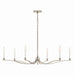 Kichler 52696PN Six Light Chandelier, Polished Nickel (5)