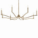 Kichler 52697CPZ Eight Light Chandelier, Champagne Bronze (2)