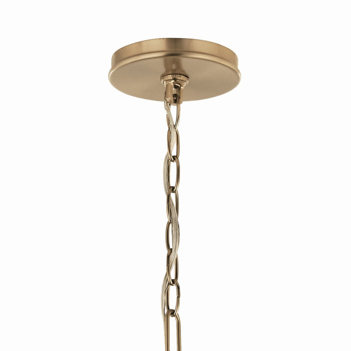 Kichler 52697CPZ Eight Light Chandelier, Champagne Bronze (3)