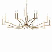 Kichler 52698CPZ 14 Light Chandelier, Champagne Bronze (2)