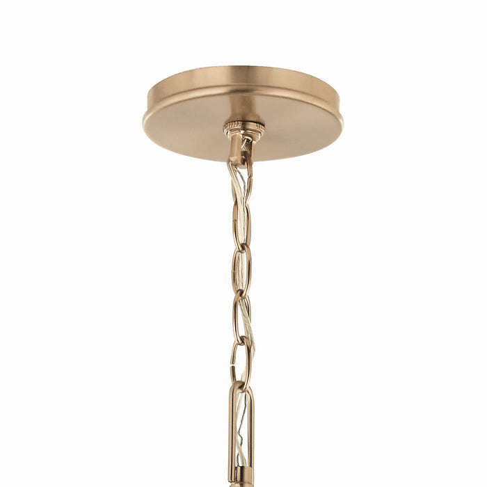 Kichler 52698CPZ 14 Light Chandelier, Champagne Bronze (3)