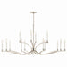 Kichler 52698PN 14 Light Chandelier, Polished Nickel (5)