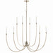 Kichler 52699PN Eight Light Foyer Chandelier, Polished Nickel (4)