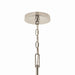 Kichler 52699PN Eight Light Foyer Chandelier, Polished Nickel (6)