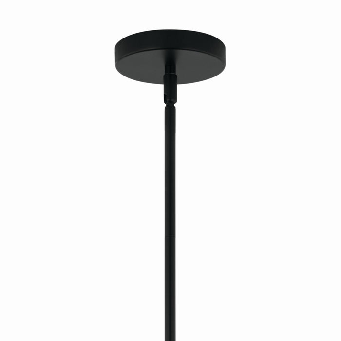 Kichler 52700BK Three Light Chandelier/Semi Flush, Black (3)