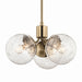 Kichler 52700CPZ Three Light Chandelier/Semi Flush, Champagne Bronze (2)