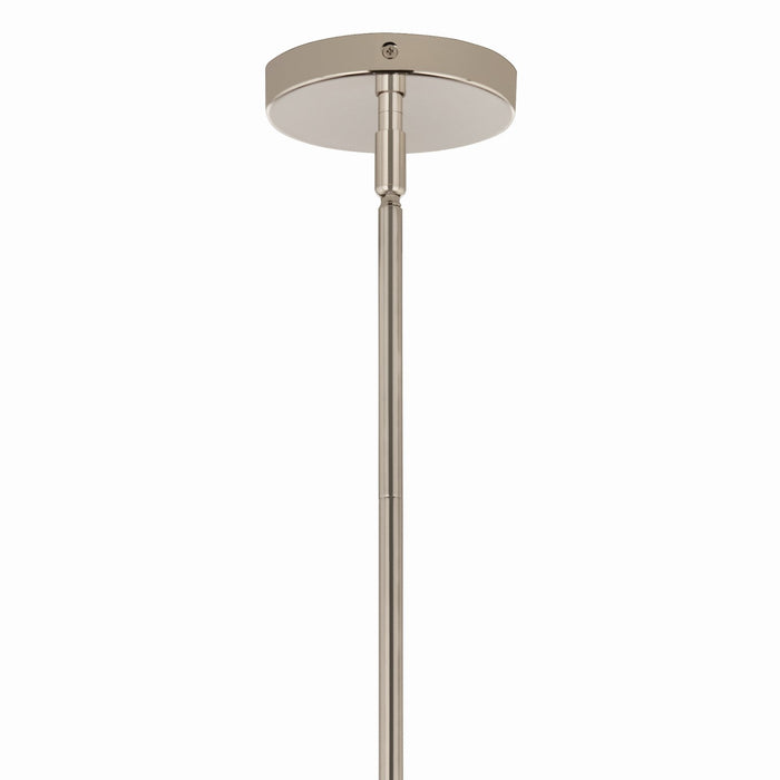 Kichler 52700PN Three Light Chandelier/Semi Flush, Polished Nickel (3)