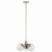 Kichler 52700PN Three Light Chandelier/Semi Flush, Polished Nickel (5)