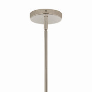 Kichler 52700PNCLR Three Light Chandelier/Semi Flush, Polished Nickel (2)