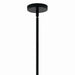 Kichler 52701BK 12 Light Chandelier Convertible, Black (3)