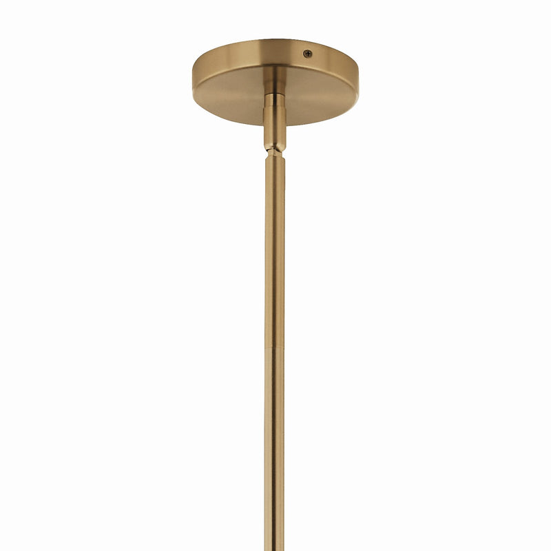 Kichler 52701CPZ 12 Light Chandelier Convertible, Champagne Bronze (3)
