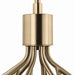 Kichler 52701CPZ 12 Light Chandelier Convertible, Champagne Bronze (6)