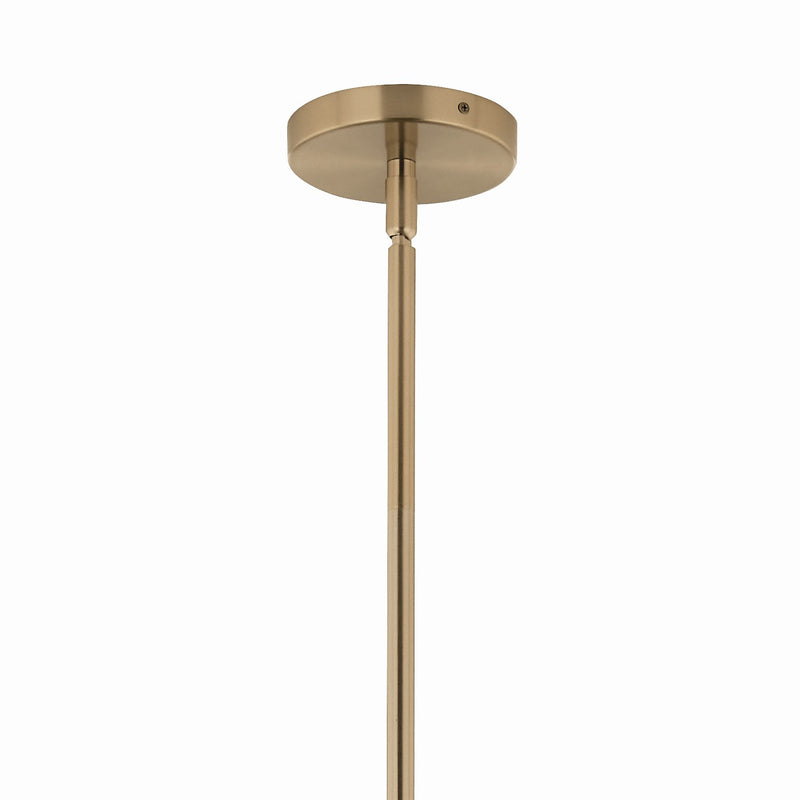 Kichler 52701CPZCLR 12 Light Chandelier Convertible, Champagne Bronze (3)