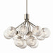 Kichler 52701PN 12 Light Chandelier Convertible, Polished Nickel (2)
