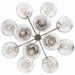 Kichler 52701PN 12 Light Chandelier Convertible, Polished Nickel (4)