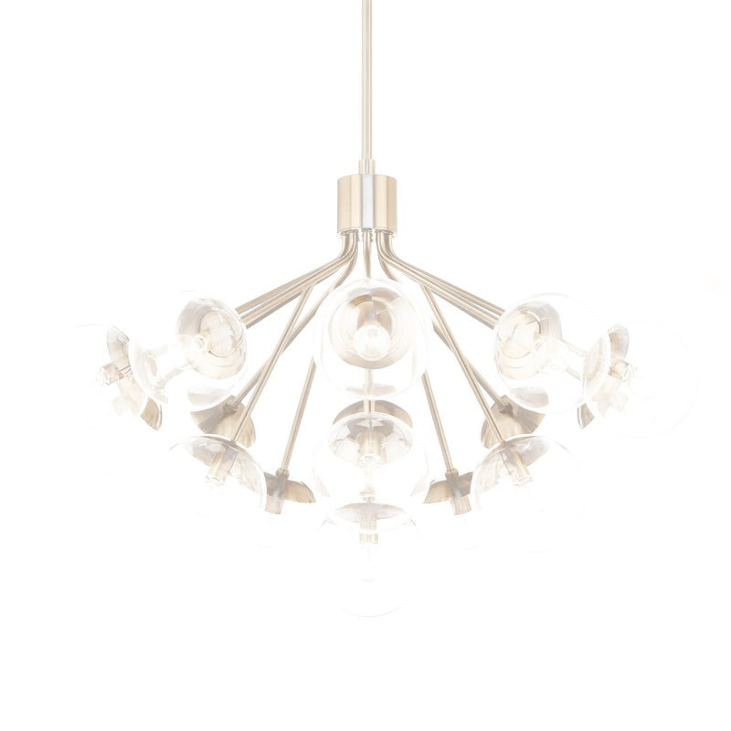 Kichler 52702CPZCLR 16 Light Chandelier Convertible, Champagne Bronze (2)