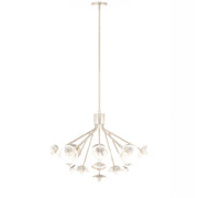 Kichler 52702CPZCLR 16 Light Chandelier Convertible, Champagne Bronze (5)