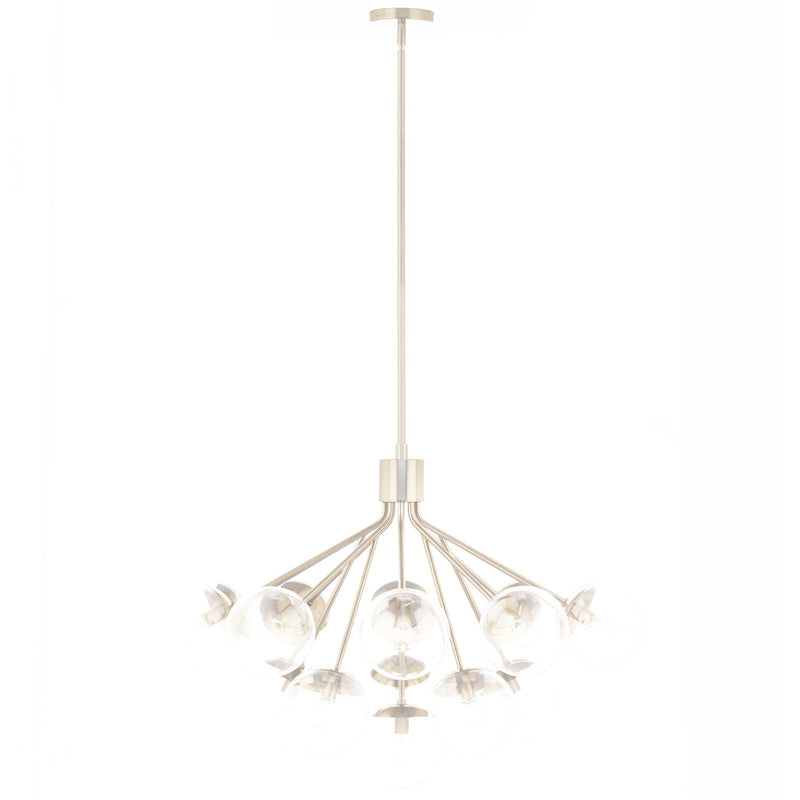 Kichler 52702CPZCLR 16 Light Chandelier Convertible, Champagne Bronze (5)