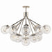 Kichler 52702PN 16 Light Chandelier Convertible, Polished Nickel (6)