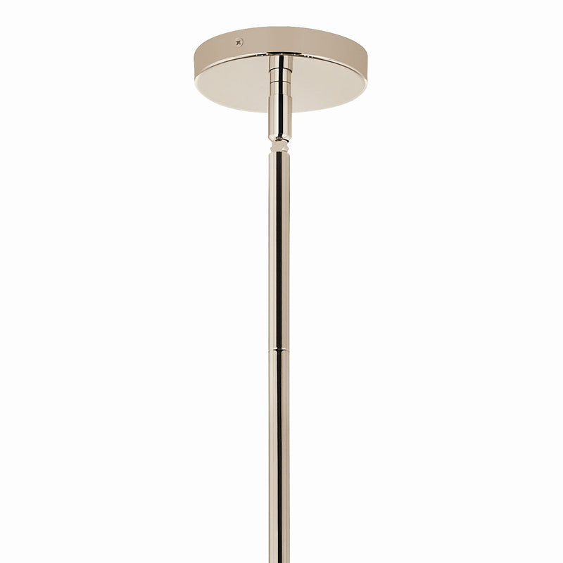 Kichler 52702PNCLR 16 Light Chandelier Convertible, Polished Nickel (3)