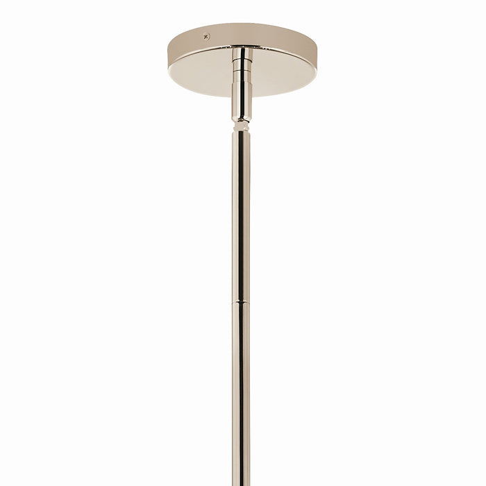 Kichler 52702PNCLR 16 Light Chandelier Convertible, Polished Nickel (3)