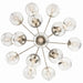 Kichler 52702PNCLR 16 Light Chandelier Convertible, Polished Nickel (4)