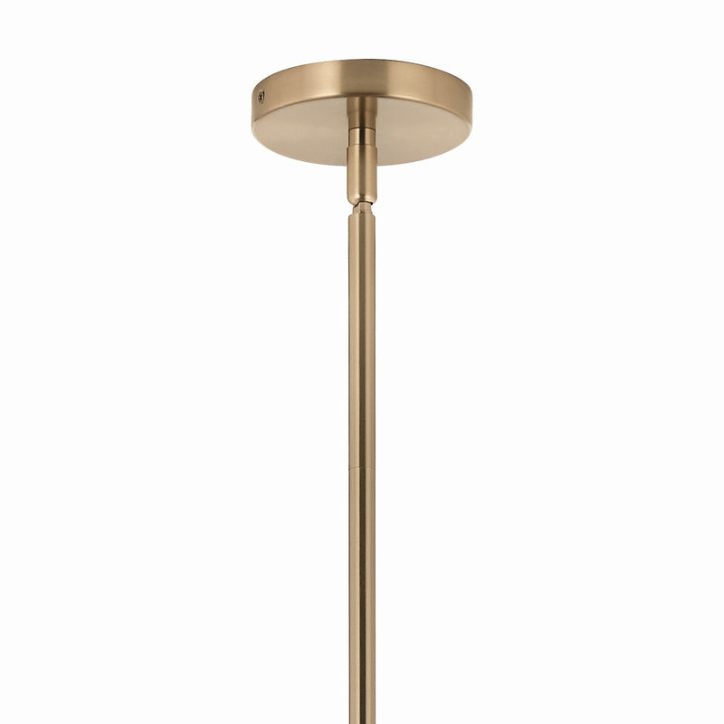 Kichler 52703CPZ 12 Light Linear Chandelier Convertible, Champagne Bronze (3)