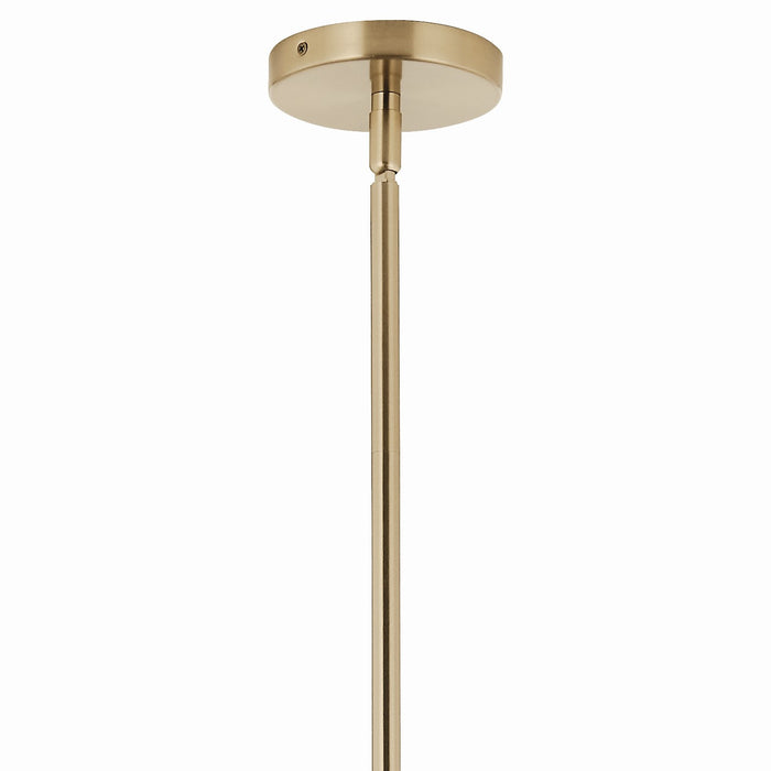 Kichler 52703CPZCLR 12 Light Linear Chandelier Convertible, Champagne Bronze (3)