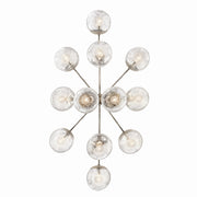 Kichler 52703PN 12 Light Linear Chandelier Convertible, Polished Nickel (4)