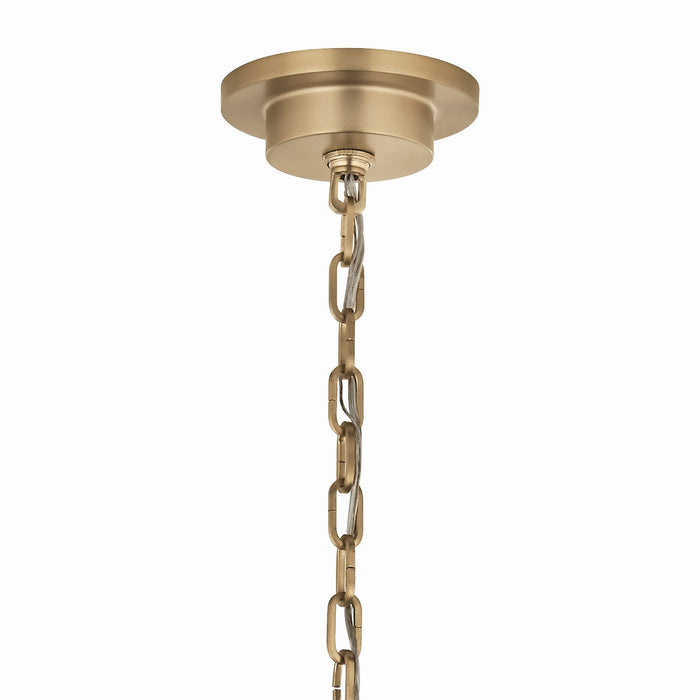 Kichler 52705CPZ Six Light Chandelier, Champagne Bronze (3)