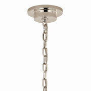 Kichler 52705PN Six Light Chandelier, Polished Nickel (3)