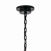 Kichler 52706BK Eight Light Chandelier, Black (3)