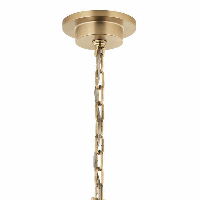 Kichler 52706CPZ Eight Light Chandelier, Champagne Bronze (3)