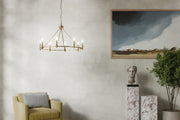 Kichler 52706CPZ Eight Light Chandelier, Champagne Bronze (5)