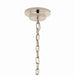 Kichler 52706PN Eight Light Chandelier, Polished Nickel (2)
