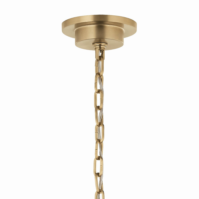 Kichler 52707CPZ Ten Light Chandelier, Champagne Bronze (3)
