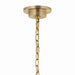 Kichler 52707CPZ Ten Light Chandelier, Champagne Bronze (3)