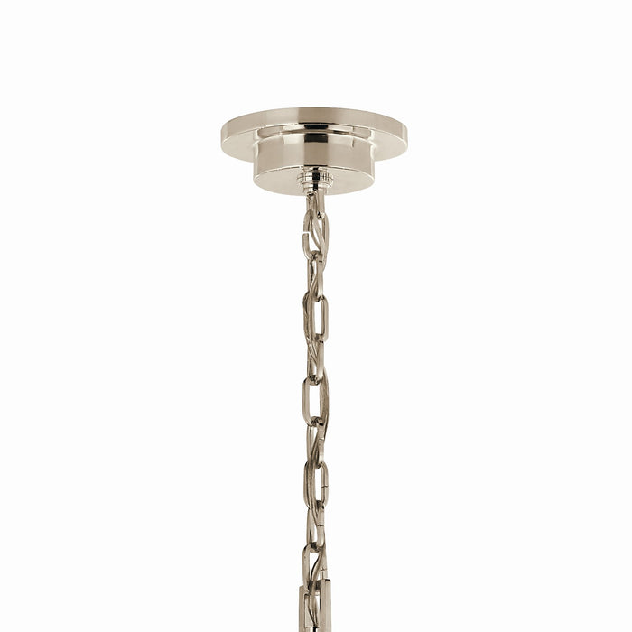 Kichler 52707PN Ten Light Chandelier, Polished Nickel (3)