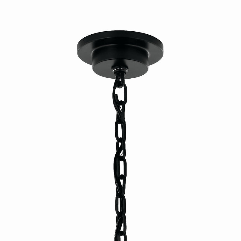 Kichler 52708BK 18 Light Chandelier, Black (3)