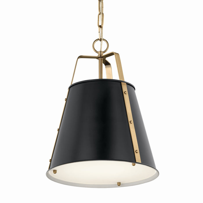 Kichler 52710BK One Light Pendant, Black (2)
