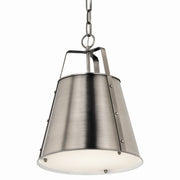 Kichler 52710CLP One Light Pendant, Classic Pewter (2)