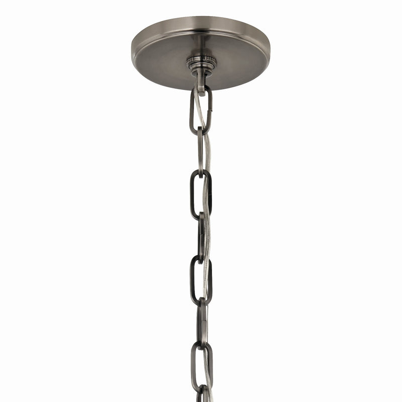 Kichler 52710CLP One Light Pendant, Classic Pewter (3)