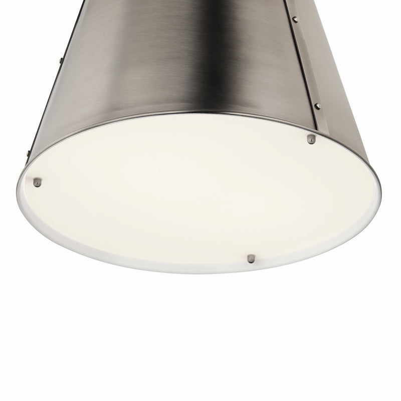 Kichler 52710CLP One Light Pendant, Classic Pewter (4)
