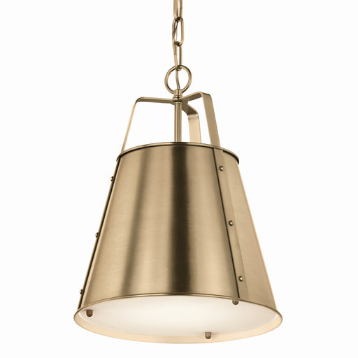 Kichler 52710CPZ One Light Pendant, Champagne Bronze (2)