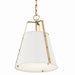 Kichler 52710WH One Light Pendant, White (2)