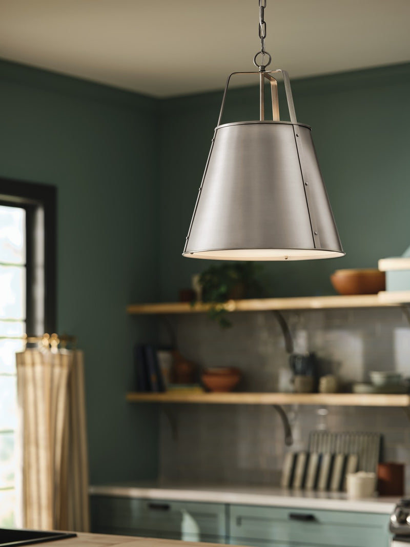 Kichler 52711CLP Two Light Pendant, Classic Pewter (6)