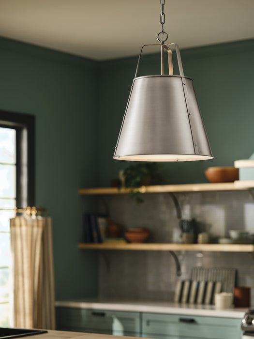 Kichler 52711CLP Two Light Pendant, Classic Pewter (6)