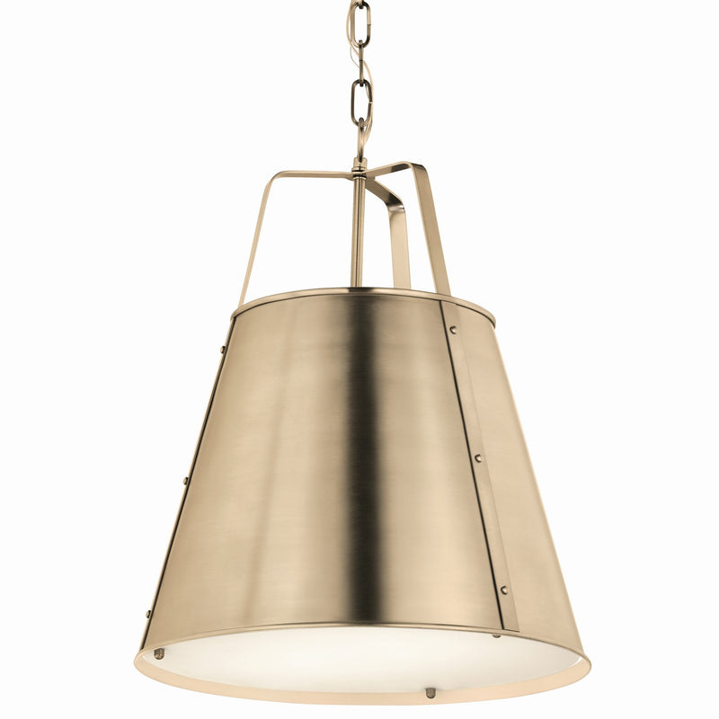 Kichler 52711CPZ Two Light Pendant, Champagne Bronze (2)