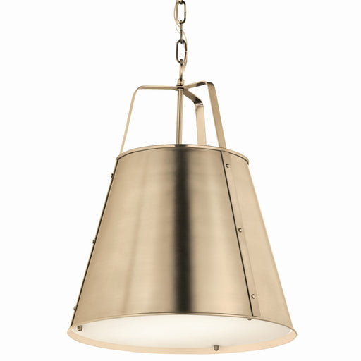 Kichler 52711CPZ Two Light Pendant, Champagne Bronze (2)