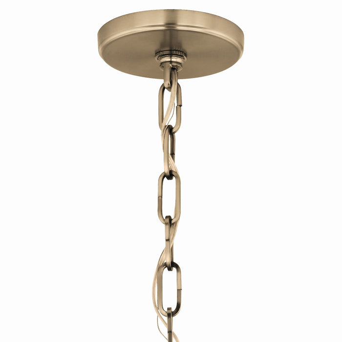 Kichler 52711CPZ Two Light Pendant, Champagne Bronze (3)